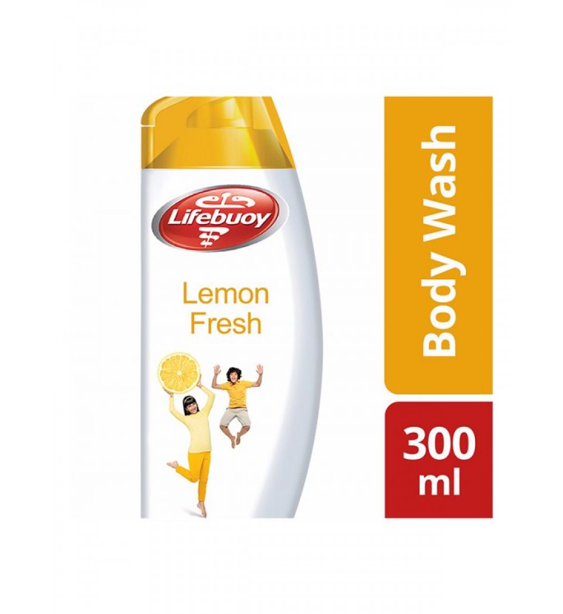 Antibacterial Antibacterial Body Wash with Lemon Fresh Lemon Scrub 300ml